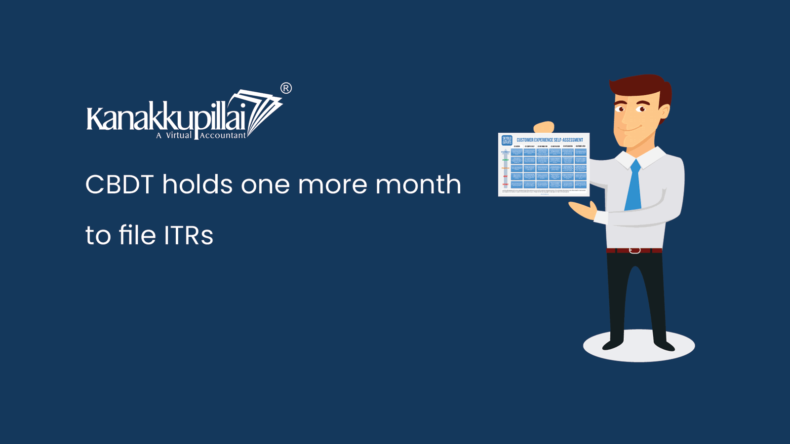 You are currently viewing CBDT holds one more month to file ITRs