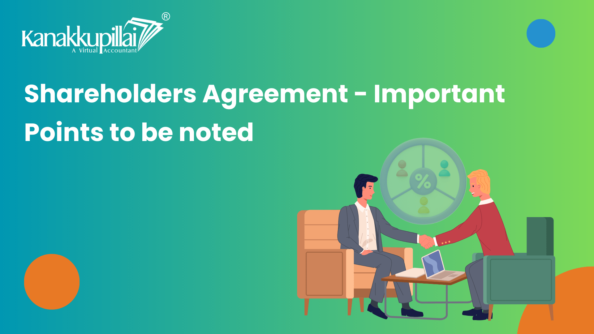 Read more about the article Shareholders agreement – Important points to be noted