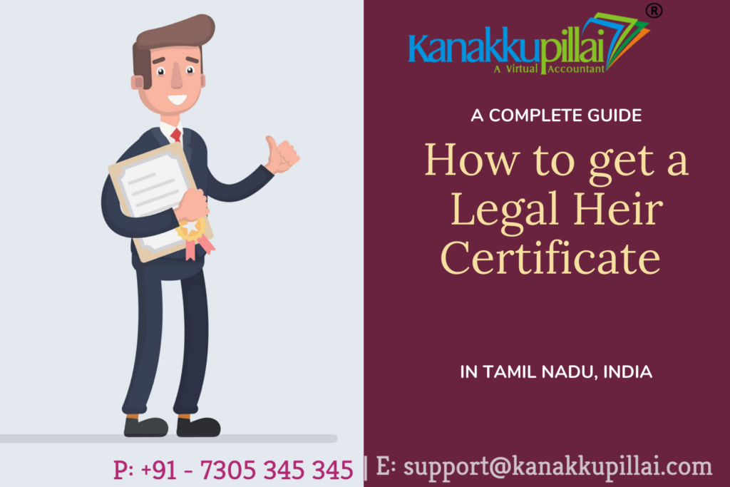 How to get a Legal Heir Certificate in Tamil Nadu, India ...