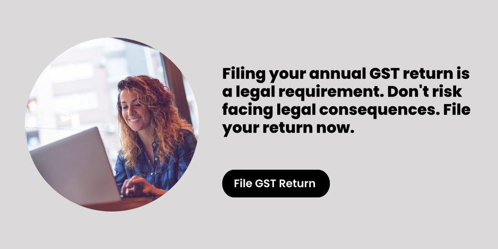 Annual GST Return Filing Online