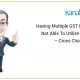Having Multiple GST Registration & Not Able To Utilize ITC Efficiently