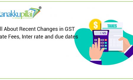 Recent changes in GST Late fees