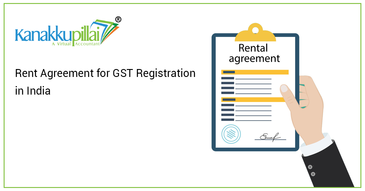 Rent Agreement for GST Registration in India