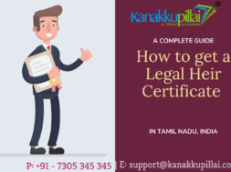 How to get a Legal Heir Certificate Tamil Nadu India