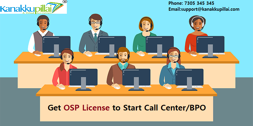 DOT OSP License Registration in India for BPO and Call centers