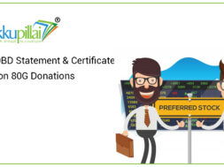 Form 10BD Statement & Certificate of Section 80G Donations