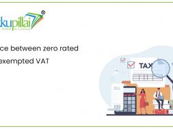 Difference between zero rated VAT Vs exempted VAT