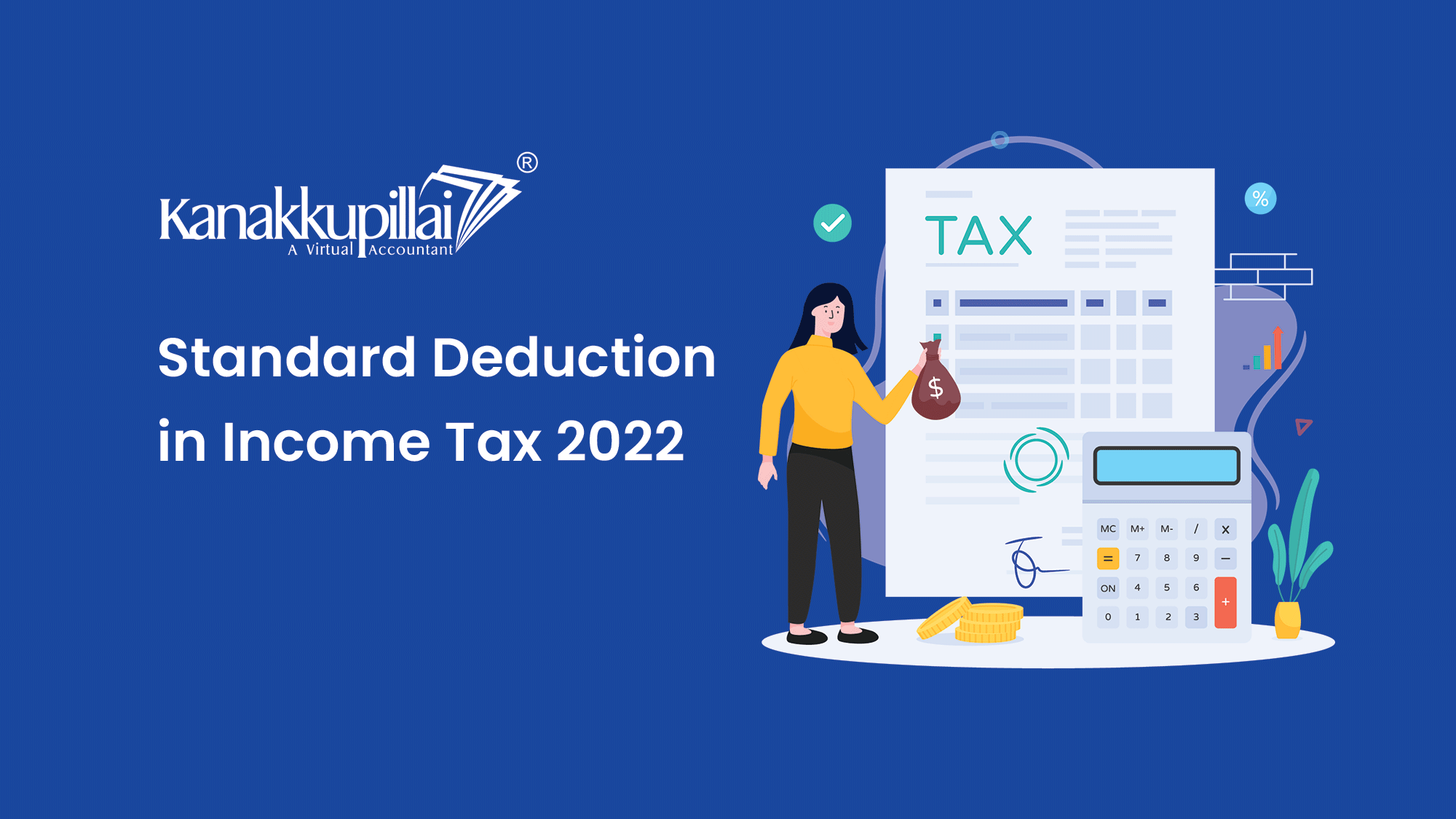 You are currently viewing Standard Deduction in Income tax 2022