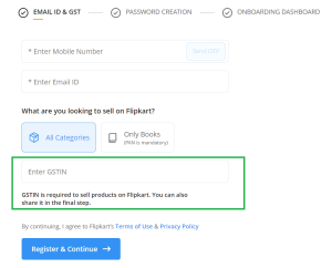 GSTIN For Flipkart Seller in India