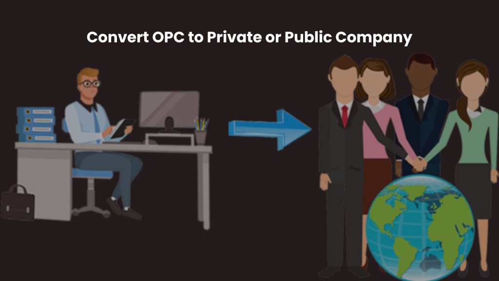 Convert OPC to Private or Public Company