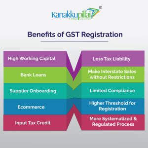 Benefits of GST registration