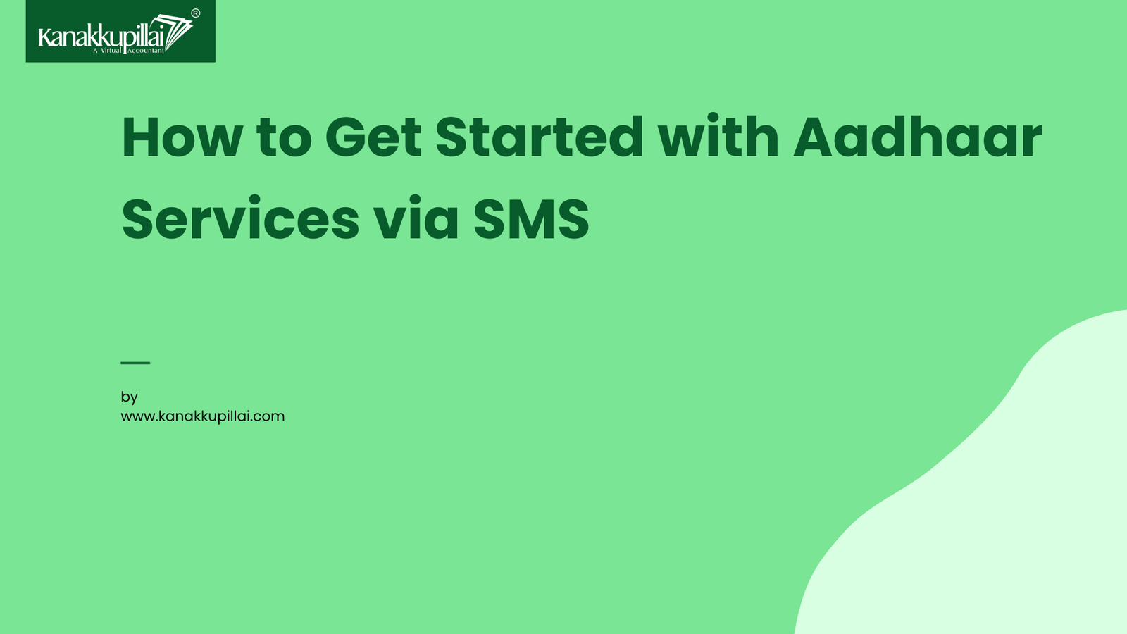 You are currently viewing How to Get Started with Aadhaar Services via SMS