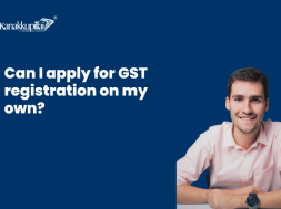 Can I apply for GST registration on my own