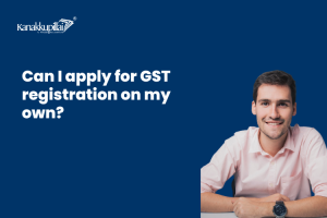 Read more about the article Can I apply for GST registration on my own?