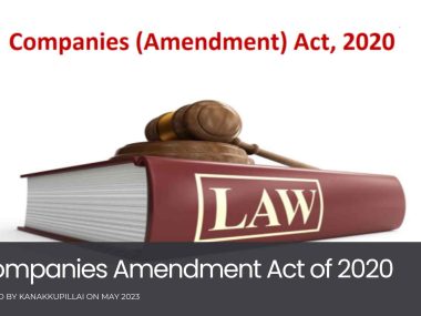 Companies Amendment Act of 2020