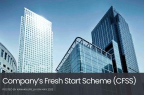 Company’s Fresh Start Scheme (CFSS)