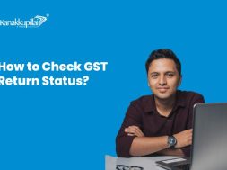 How to check GST return status
