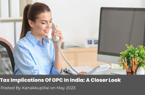 Tax Implications Of OPC In India