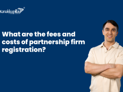 What are fees and costs of partnership firm registration