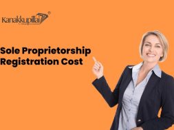What are the costs involved in registering a sole proprietorship in India
