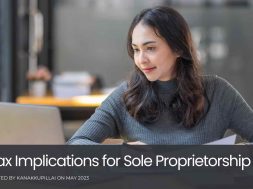 tax implications when registering a sole proprietorship firm