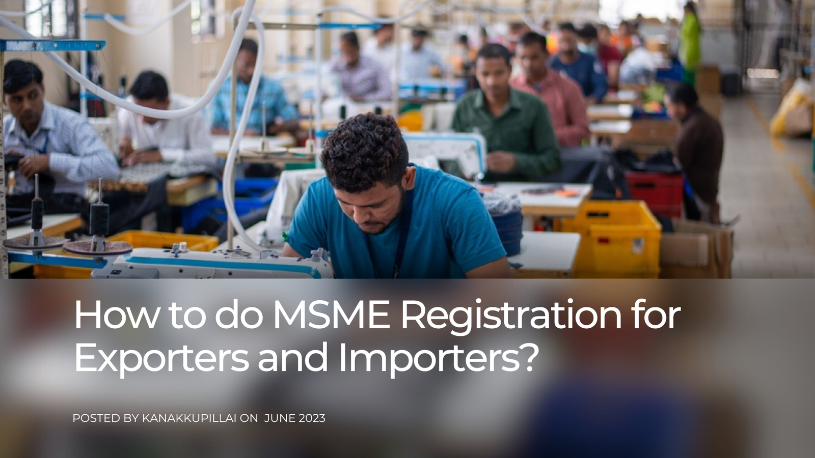 You are currently viewing How to do MSME Registration for Exporters and Importers?