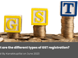 What are the different types of GST registration