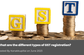 What are the different types of GST registration