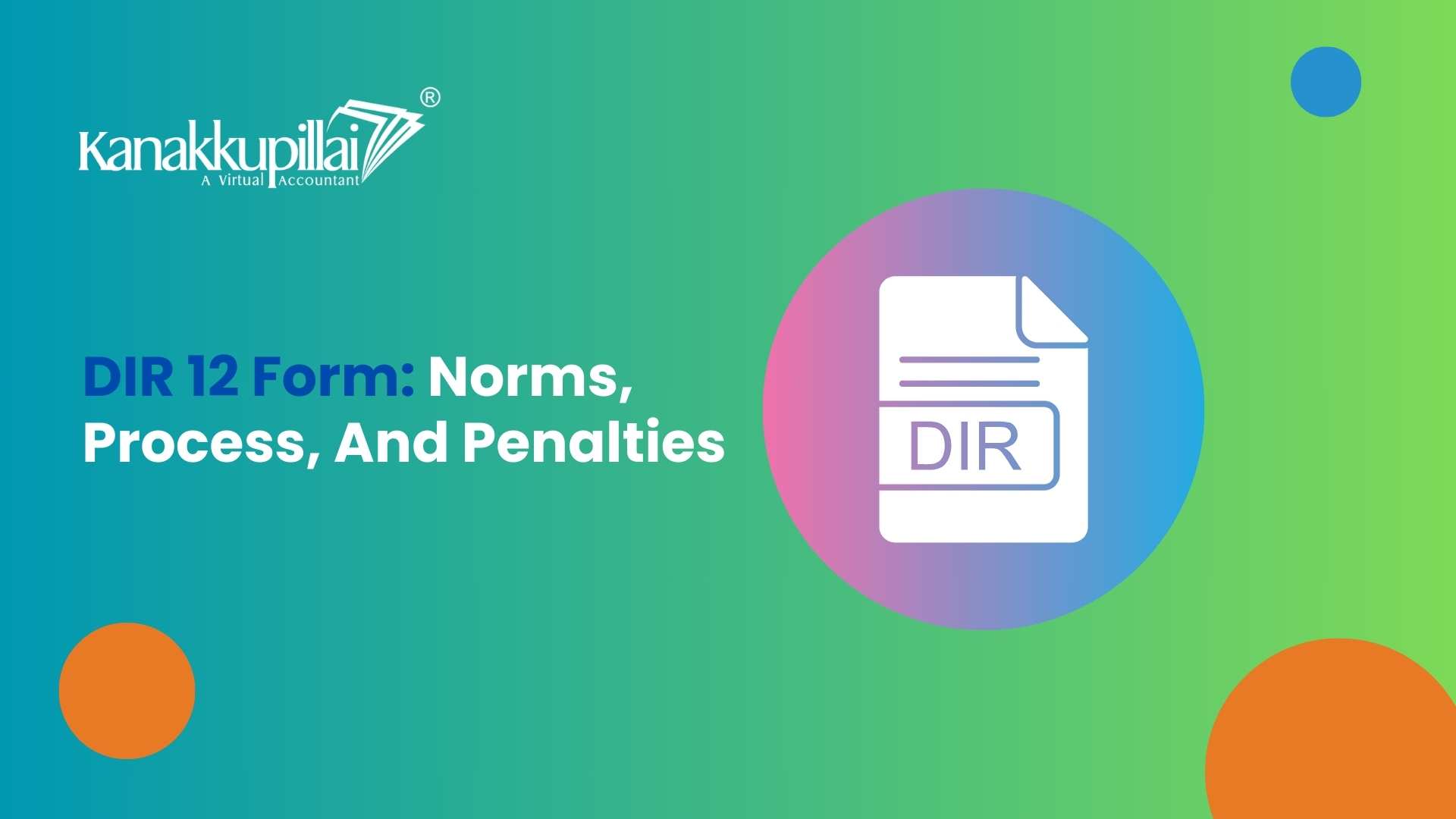 You are currently viewing DIR 12 Form: Norms, Process, And Penalties
