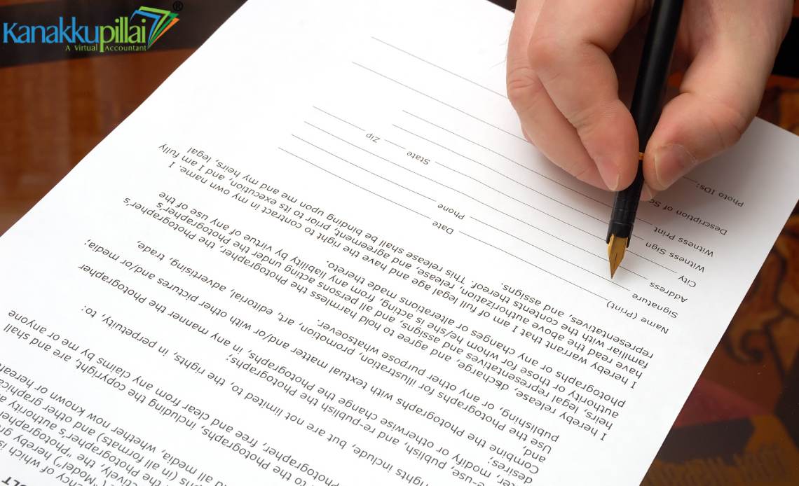 Consent Letter for GST Registration